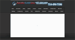 Desktop Screenshot of executiveclasslimo.com