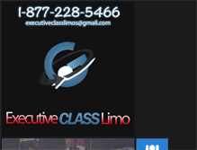 Tablet Screenshot of executiveclasslimo.com